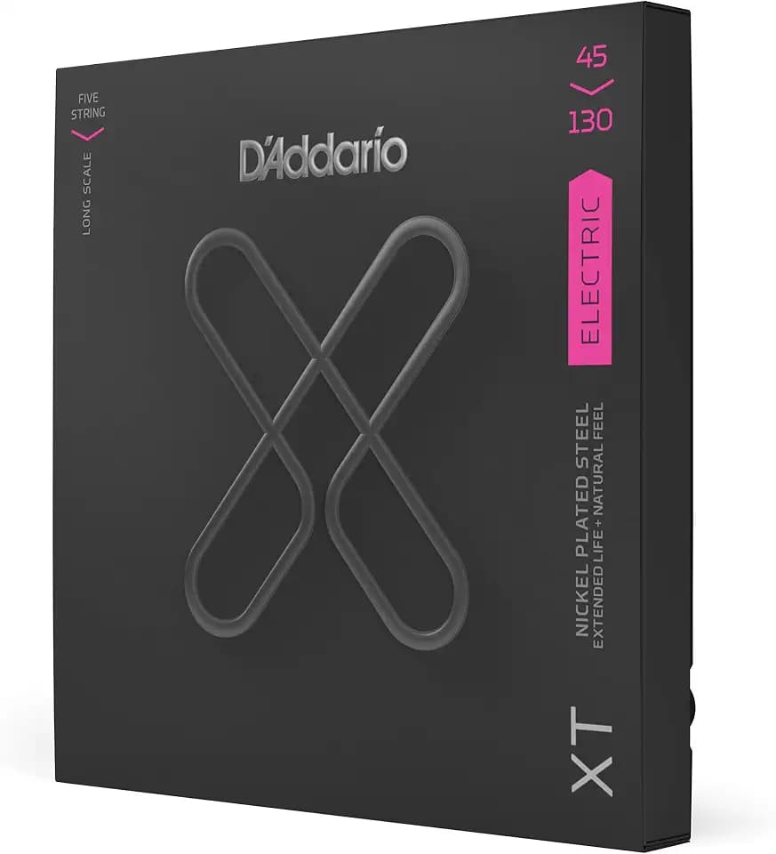 D'Addario XT Coated Bass Strings XTB45130, 45-130, 5-String