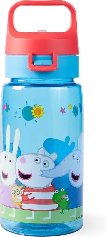 p:os Peppa Wutz Trinkflasche Kinder 500 ml auslaufsicher