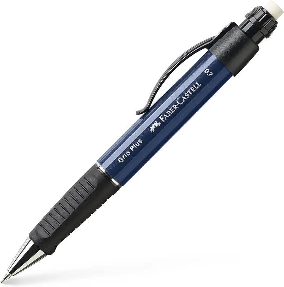 FABER-CASTELL - Druckbleistift GRIP PLUS 0,7 mm Blau Metallic