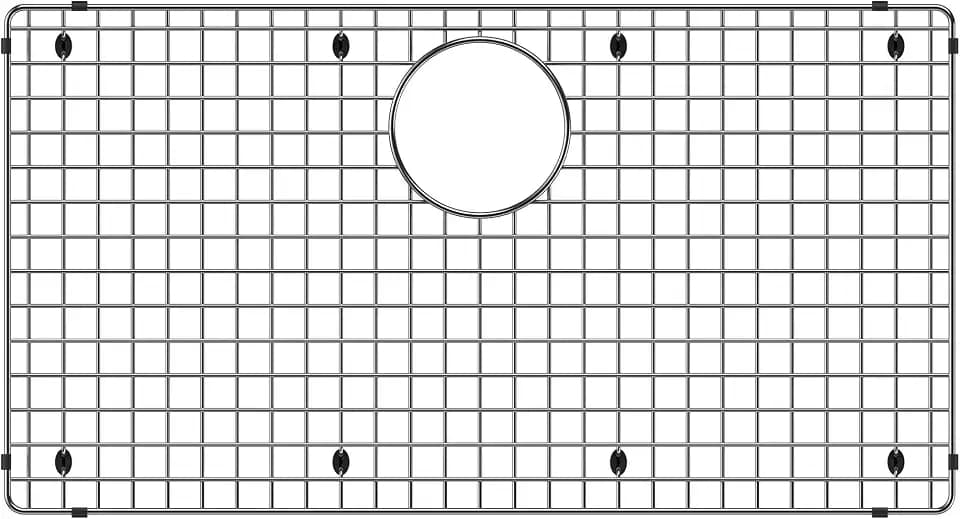 BLANCO 235914 Liven 33" Super Single Kitchen Sink Grid, Stainless Steel