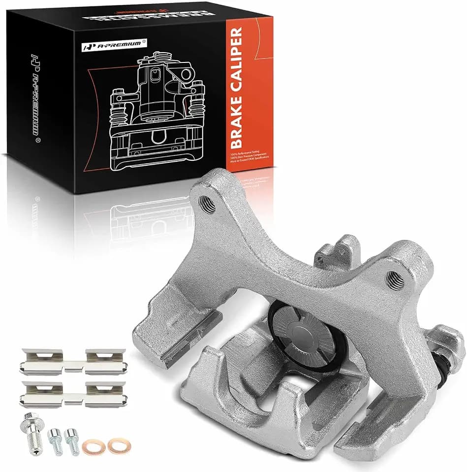 A-Premium Disc Brake Caliper with Bracket Compatible with Ford Models