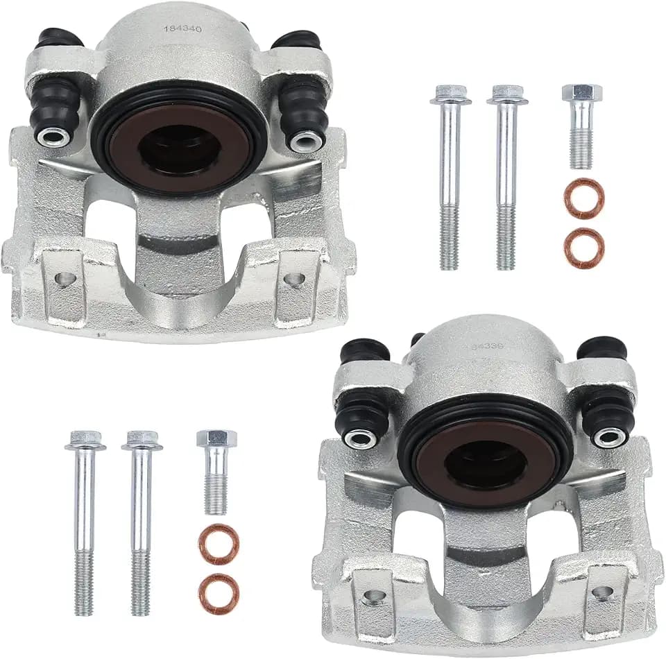 Autoround 184340 184339 Front Brake Caliper Fits Jeep Cherokee 1990-2001