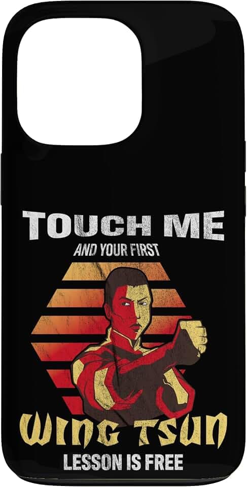 Wing Tsun Design für MMA Kampfsport -Wing Chung Hülle für iPhone 13 Pro