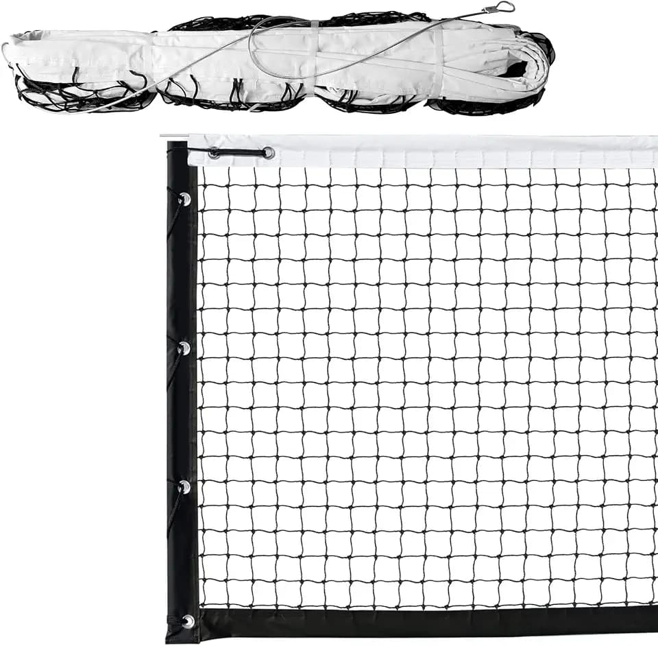 Pickleball Net Replacement 22ft X 3ft - Heavy Duty Professional Pickleball Net Official Tournament Size Weatherproof Portable with Steel Wire Reinforcement Fits Most Standard Posts (Net Only)