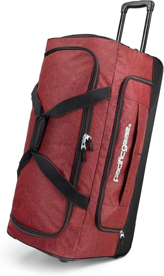 Pacific Gear Duffel Bag with Rolling Wheels