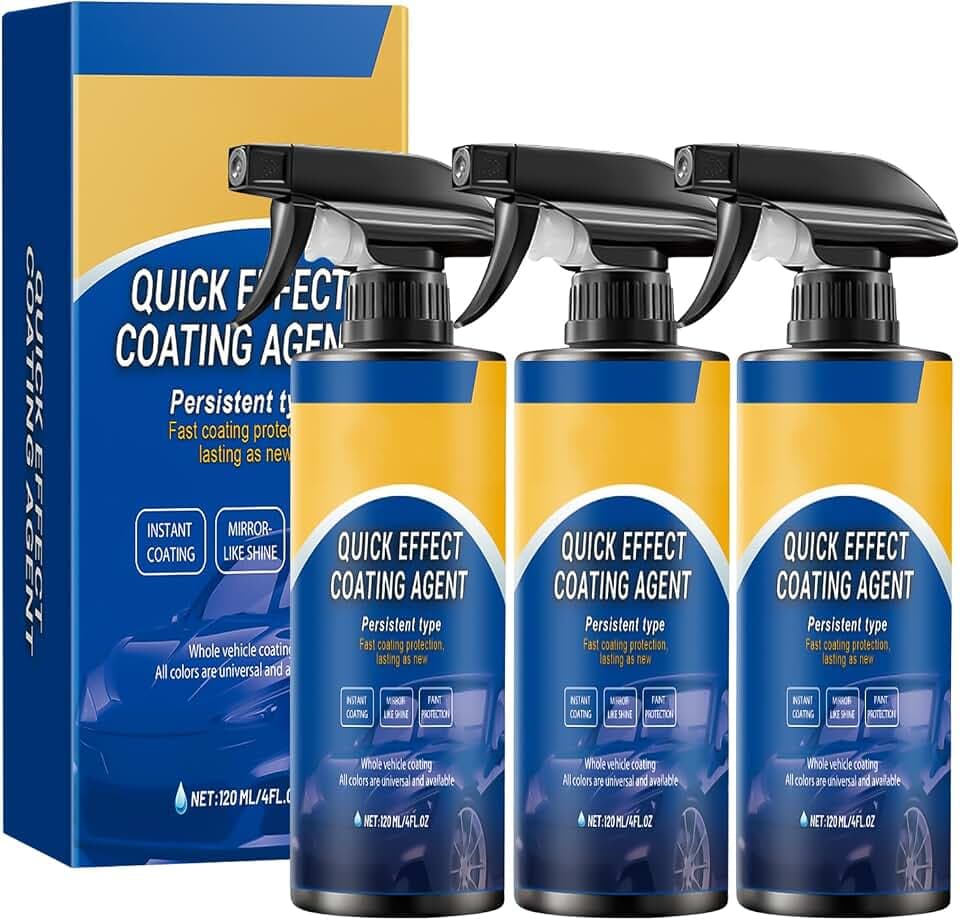 Quick Effect Coating Agent for Car,Das hocheffiziente Keramik-Beschichtungs spray spray coating agent 3 in 1 Hochschutz-Auto-Beschichtungsspray,Repariert Kratzer und Abnutzungserscheinungen Schnell