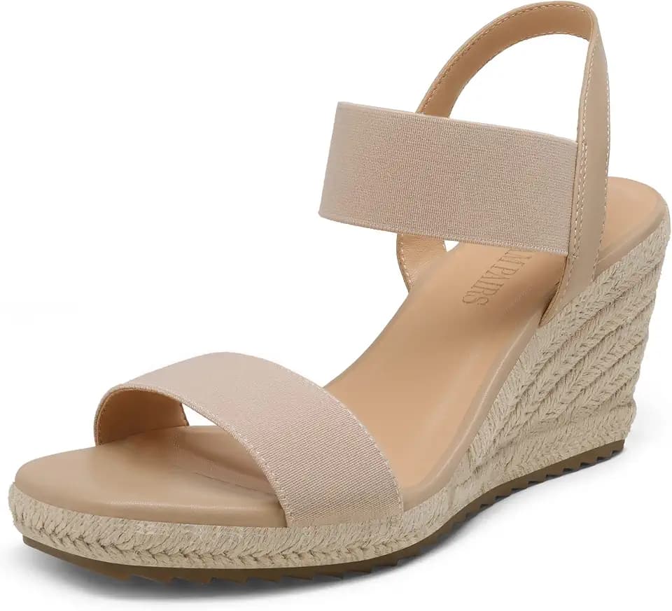 DREAM PAIRS Women's Wedge Platform Summer Sandals