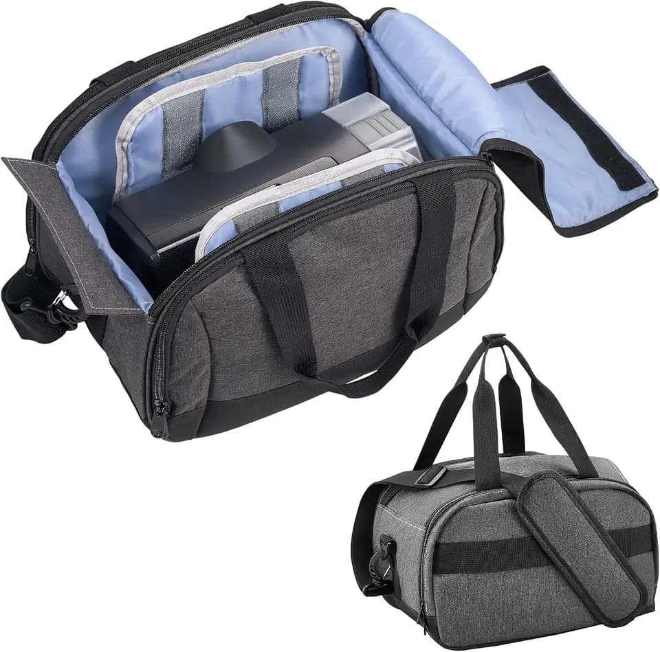 Hautton Portable Storage Bag for CPAP Machine and Supplies -Grey