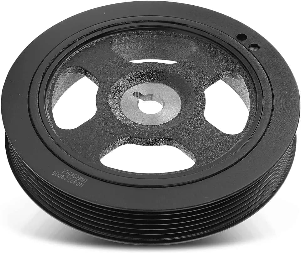 A-Premium Engine Harmonic Balancer Crankshaft Pulley Compatible with Kia