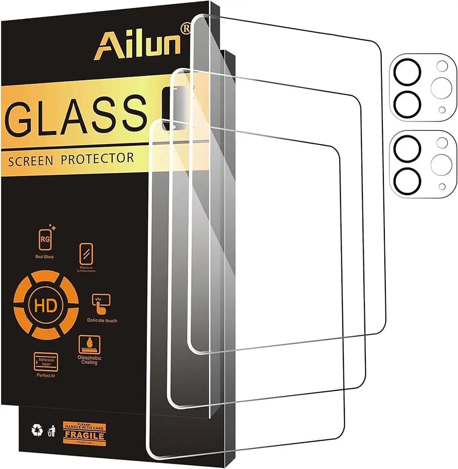 Ailun Screen Protector + Camera Lens Protector for iPad Pro 11 inch
