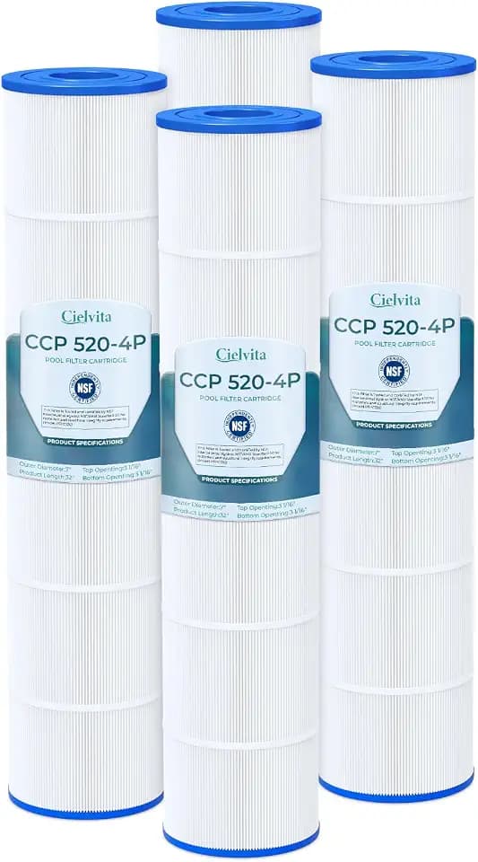 Cielvita CCP520 Pool Filter Cartridges for Pentair Clean & Clear Plus 520