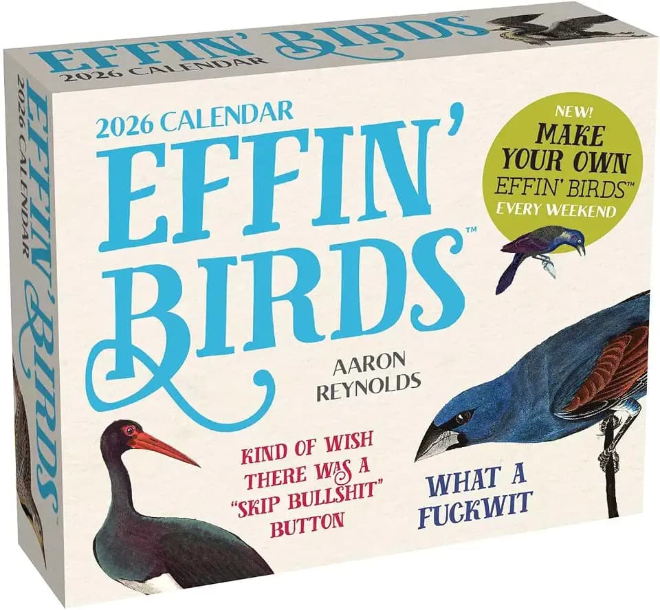 Effin' Birds 2026 Day-to-Day Calendar