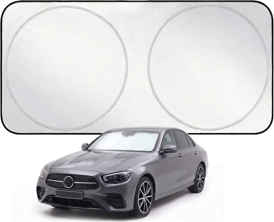 EzyShade Car Windshield Sun Shade. See Vehicle Size-Chart. Medium (M) Size