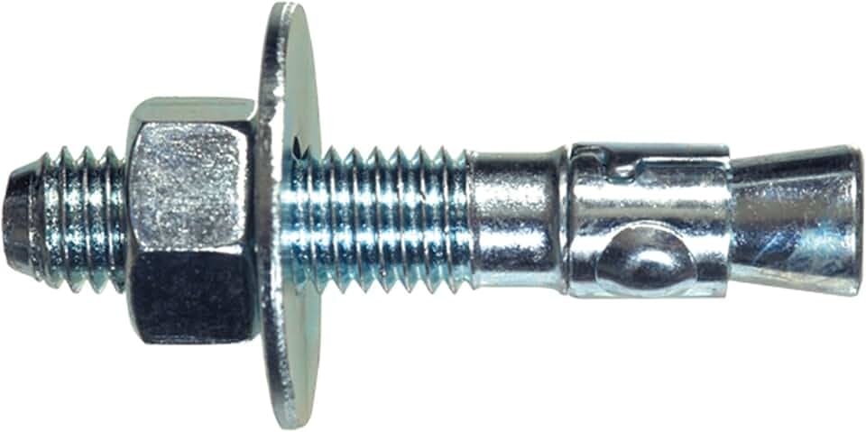 Hillman Zinc Power-Stud+ SD1 Anchor 1/4" x 1-3/4 Inch"- 50 Pack 370990