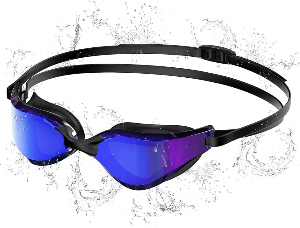 Polarisierte Schwimmbrille Erwachsene Anti-Beschlag UV400 Schutz