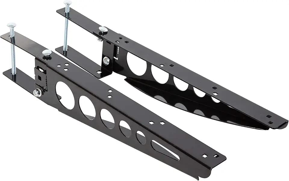 HECASA Cargo Brackets Mounting Cargo Carrier Fit for RV 4" Square Bumper