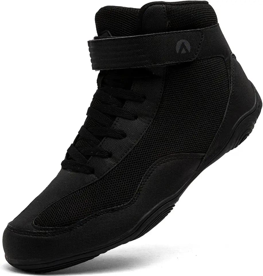 Ringerschuhe für Herren rutschfeste Kampfsport Schuhe Atmungsaktiv Ringerschuhe Wrestling Schuhe Geeignet für Wrestling,Boxen,Crossfit,Gewichtheben,Bodybuilding