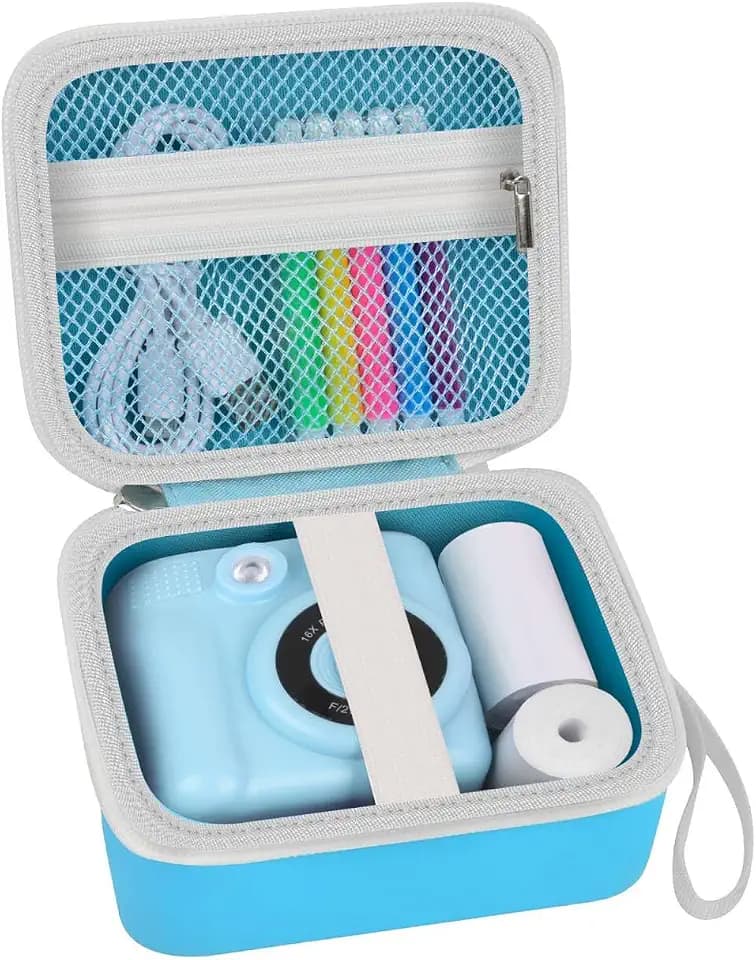 PAIYULE Kids Instant Print Camera Case for ESOXOFFORE for Dylanto Blue