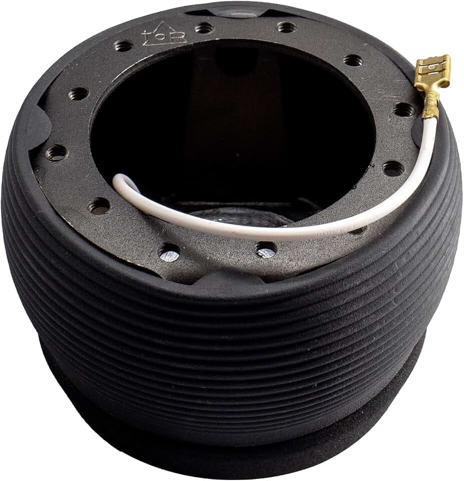 Simoni Racing Lenkradnabe kompatibel mit Audi / Porsche / Seat / Volkswagen Divers, Schwarz