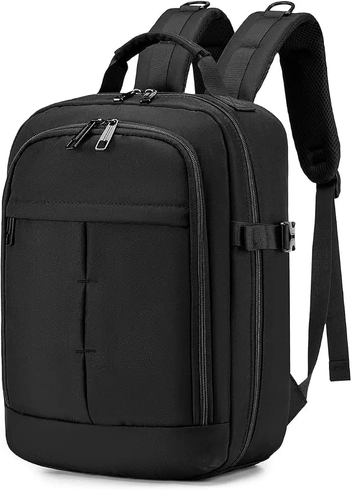BAGZY 40x30x15cm Handgepäck Rucksack für British Airways jet2 Air France Reiserucksack Flugzeug 14 Zoll Laptop Rucksack Wasserdicht Cabin Kofferrucksack Carry-ons Hand Luggage für Arbeit Damen Herren