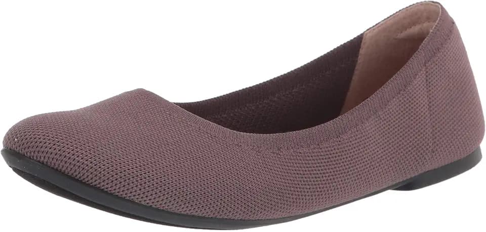 Amazon Essentials Women's Knit Mesh Ballet Flat