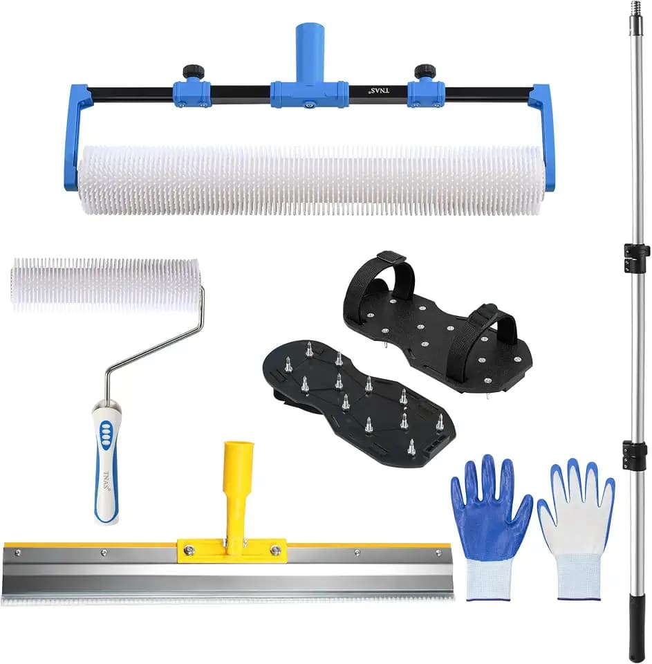 TNAS Self Leveling Cement Tool Kit - Epoxy Floor Tools Kit
