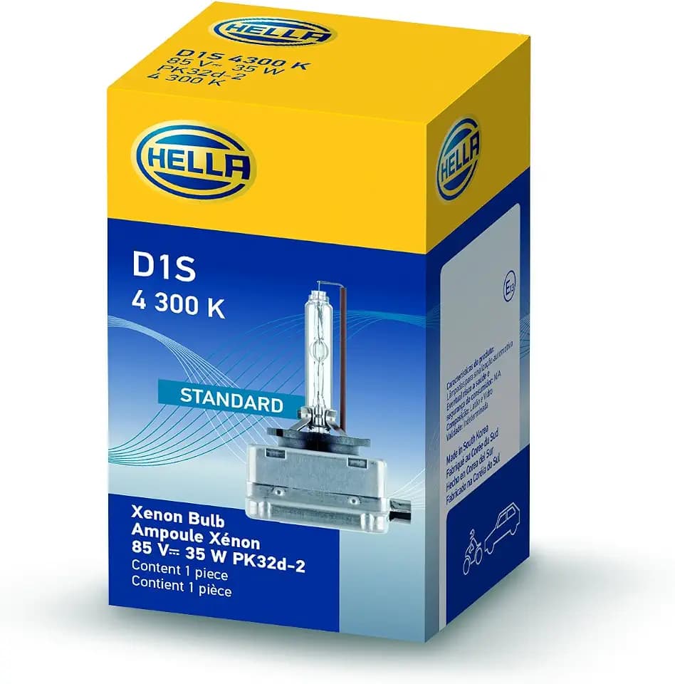 Hella D1S 4300 K Xenon Standard Bulb, 85V, 35W