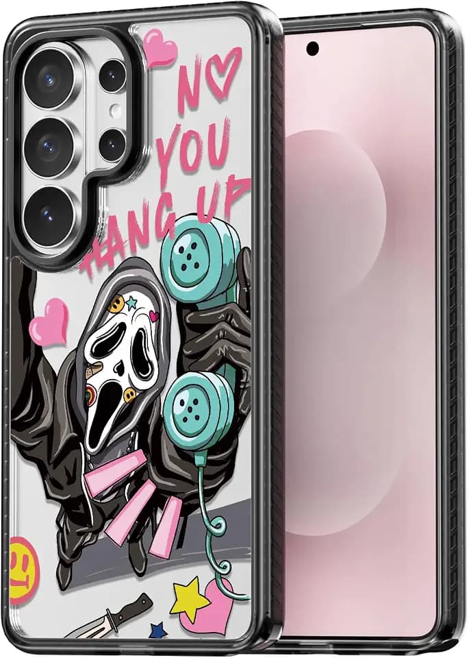 Rosarnnah for Samsung Galaxy S26 Ultra Case Aesthetic Black, Skeleton