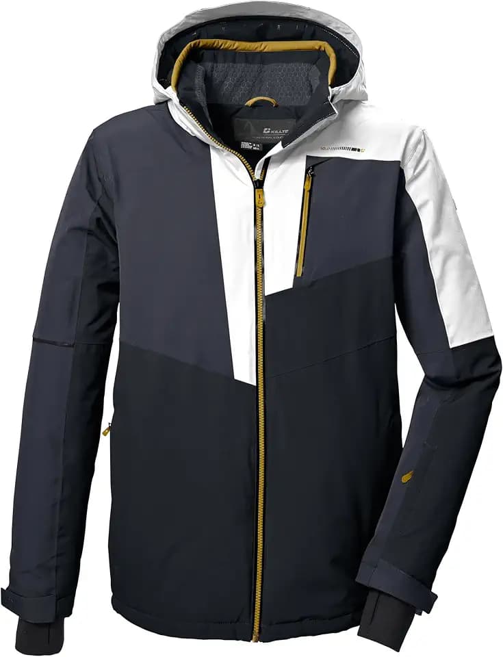 Killtec Herren Ksw 76 Mn Ski Jckt Skijacke/Funktionsjacke mit abzippbarer Kapuze und Schneefang