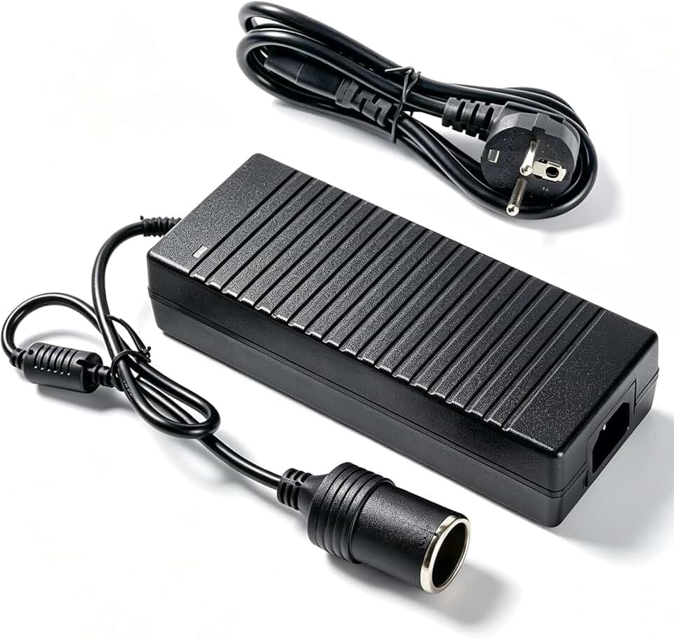 15A 180W Spannungswandler 230V auf 12V Adapter Zigarettenanzünder Steckdose