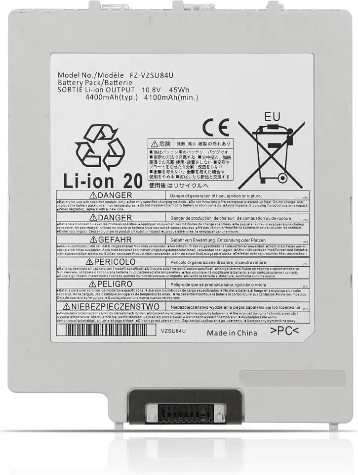 45WH FZ-VZSU84U Tablet Akku für Pana Sonic Toughpad FZ-G1 MK1 MK2 MK3 MK4 MK5 Rugged FZ-VEBG11U FZ-G1P6763VM FZ-G1AABDXER FZ-VZSU84A2K FZ-VZSU84A2R FZ-VZSU84A2U FZ-VZSU84AK FZ-VZSU84AR Tablet Battery