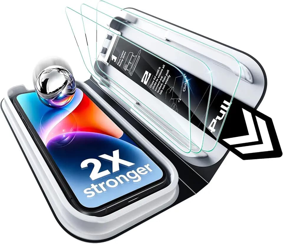 ESR 3 Pack for iPhone 14 Plus/13 Pro Max Screen Protector, Classic