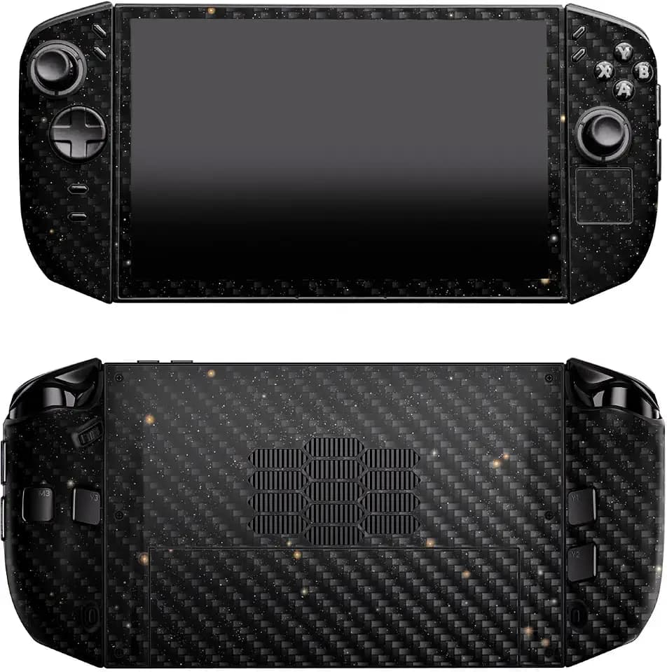 Carbon Fiber Gaming Skin Compatible with Lenovo Legion Go 2 (2025) - Deep Space - Premium 3M Vinyl Protective Wrap Decal Cover - Easy to Apply | Crafted in the USA by MightySkins