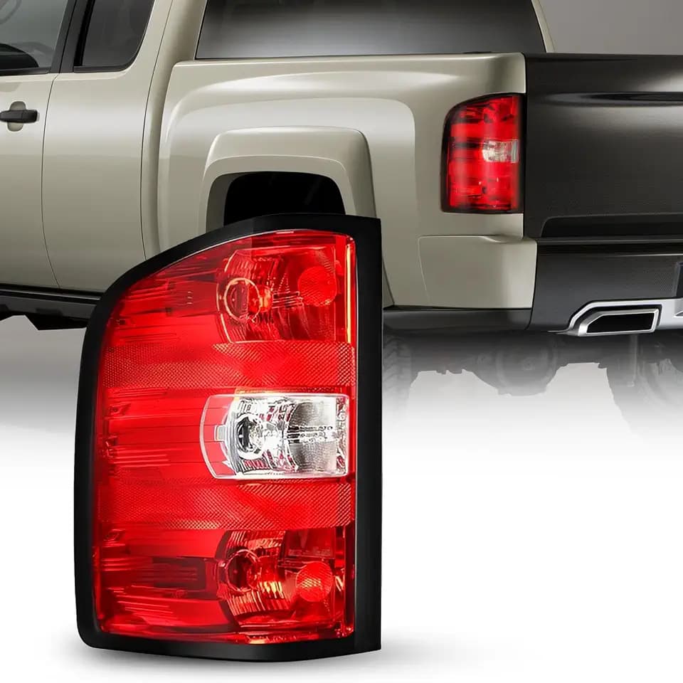AUTOONE - For 2007-2013 Chevy Silverado Tail Light Assembly Factory OEM Taillights Compatible with Chevy Silverado 1500/ 2500HD | 3500HD, GMC Sierra 3500 HD, Driver Side(LH)