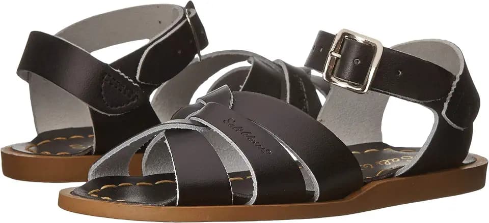 Salt Water Sandals Baby Boys' Sun-San Swimmer Leather Sandals