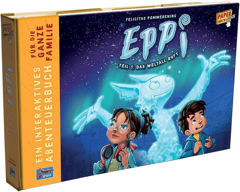 Lookout, Eppi, Familienspiel, Rätselspiel, 1 Spieler, Ab 8+ Jahren, 5-8 Stunden Spiel- und Lesespaß, Deutsch