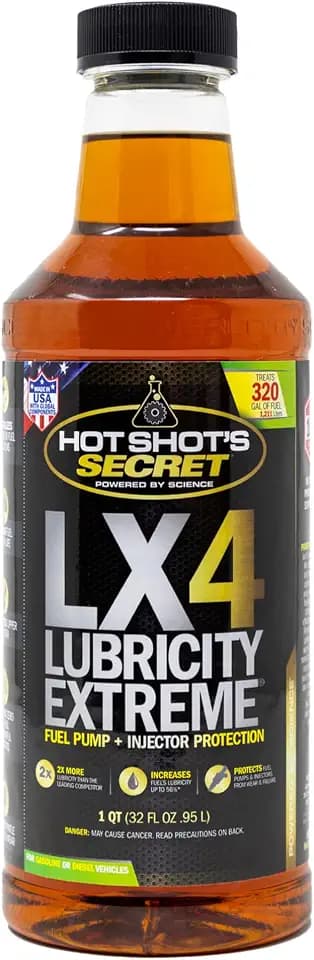Hot Shot's Secret LX4 Lubricity Extreme Fuel Additive, 32 oz