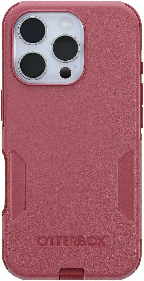 Otterbox iPhone 16 Pro Commuter Series Case - Foxberry Pink , Thin & Protective iPhone Case, Dual-Layer, Impact Absorbing iPhone Case