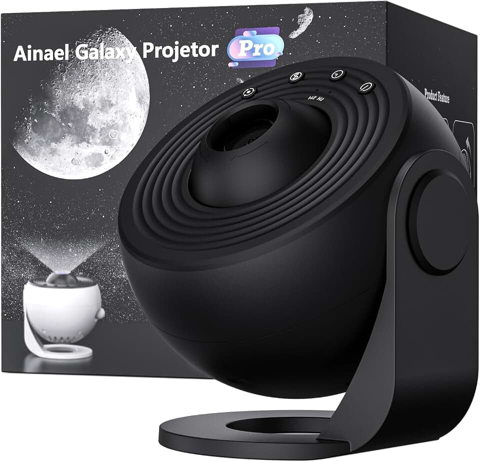 Sternenhimmel Projektor, Sternenprojektor Planetarium mit 3 HD Disc