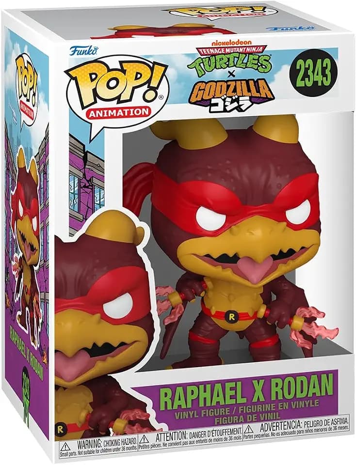 Funko POP! Animation: Godzilla x TMNT - Raphael x Rodan