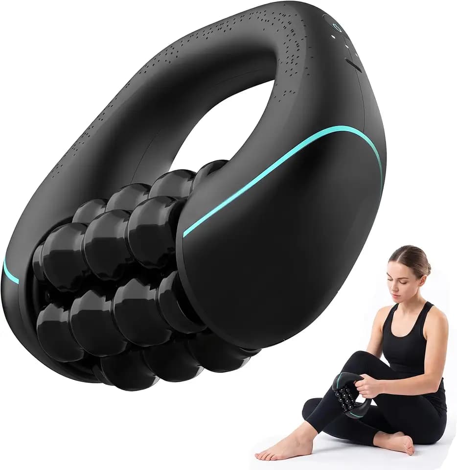 Anti Cellulite Massagegerät, Tiefengewebe-Massageroller Elektrisch mit 3 Geschwindigkeiten, Elektrisches Handmassagegerät für Rückenmassagegerät, Massager für Rücken & Beine, Llipödem
