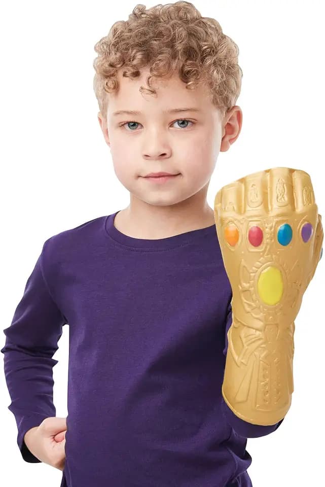 Rubies Endgame Inito Thanos Handschuhe, mehrfarbig, (200449)
