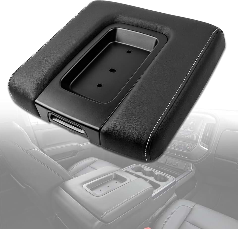 Center Console Lid Compatible with Chevy Silverado/GMC Sierra