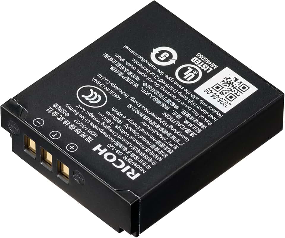 Ricoh Wiederaufladbar Lithium-Ionen Akku DB-120