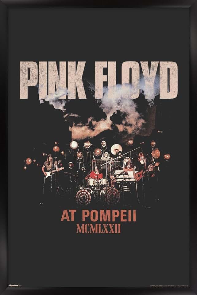 Trends International Pink Floyd: Live At Pompeii - Band Wall Poster, 34L x 22.4W, Black Framed Version