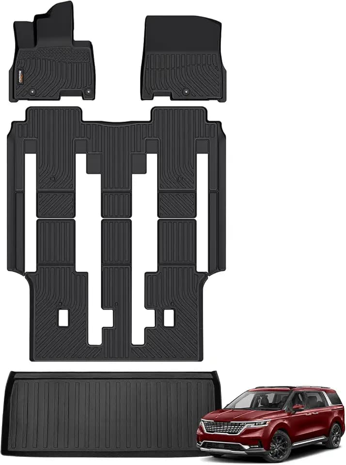 Floor Mats & Cargo Liner Set for 2022-2026 Kia Carnival