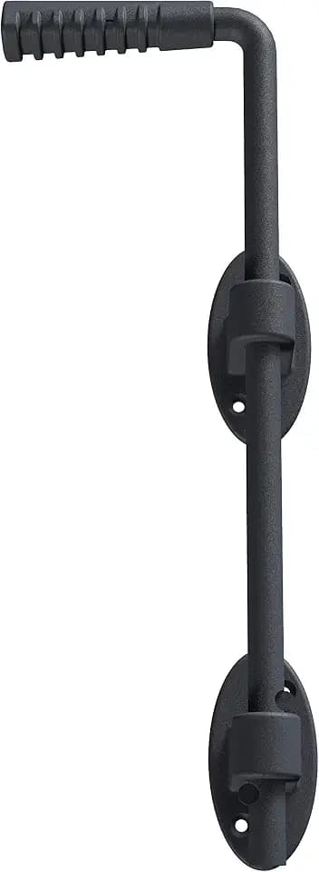 Alberts 207106 Bodenschieber Ovado | verzinkt, graphitgrau kunststoffbeschichtet | Größe 400 x 16 mm