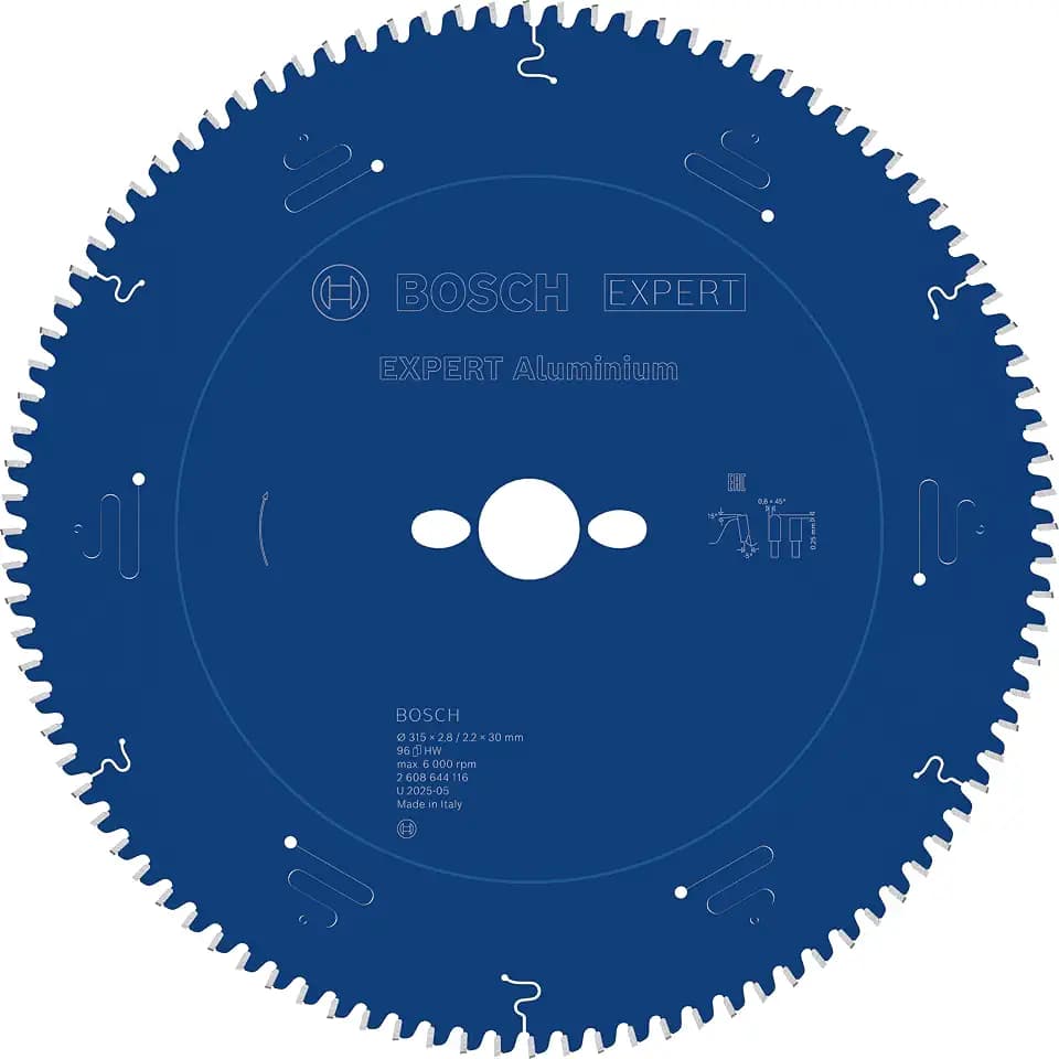 Bosch 1x EXPERT Aluminium Kreissägeblatt, 315x2,8/2,2x30 mm, Z96