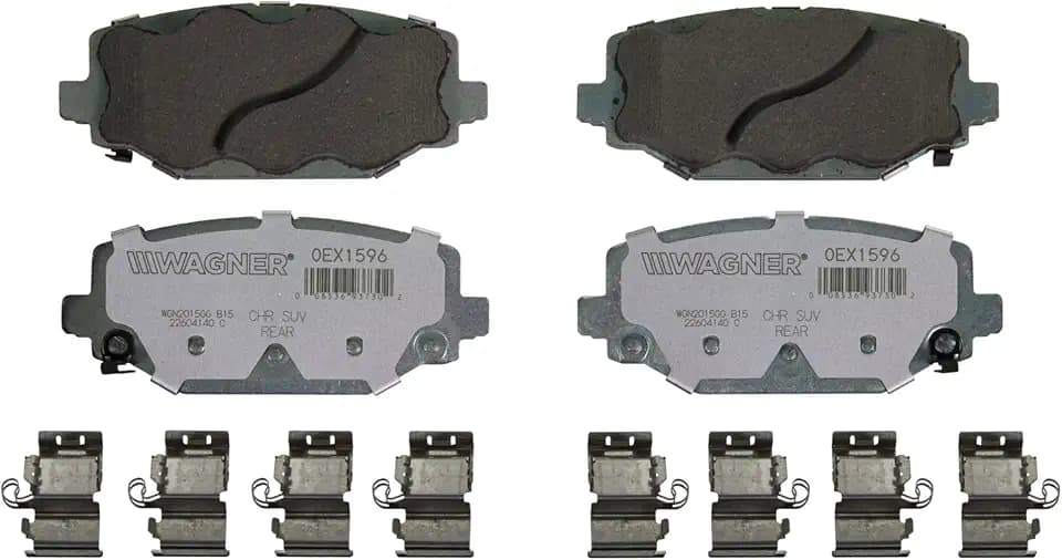 Wagner Brake OEX OEX1596 Disc Brake Pad Set Premium Ceramic