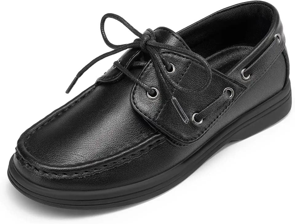 DREAM PAIRS Boy's Loafers Boat Dress Shoes